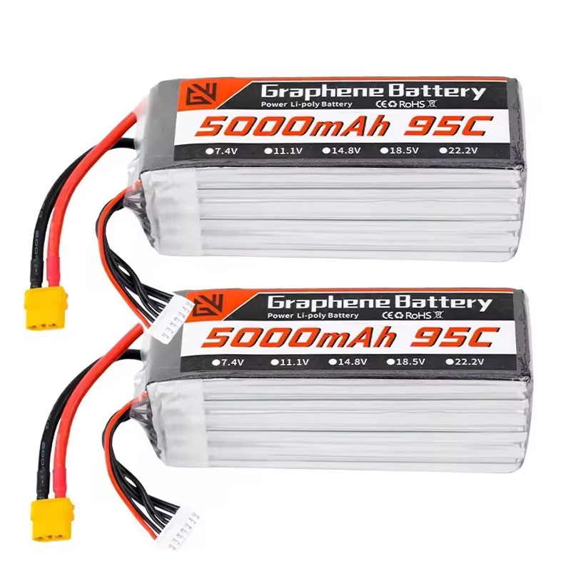 6S Lipo Battery 22.2V 5000Mah - Lipo Battery 6S 5000mAh XT60 XT90