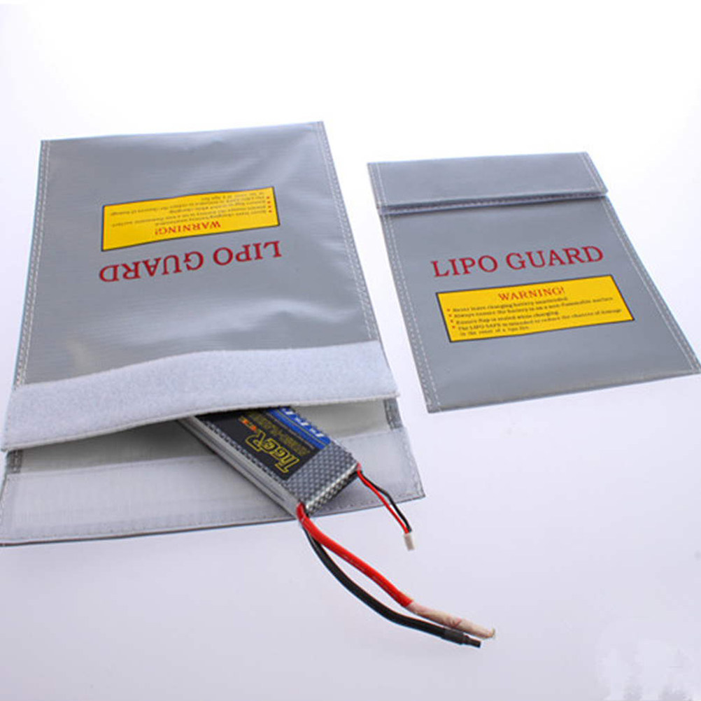 18x23cm Heavy Duty Fire Resist - Lipo Battery Fireproof Safety Charge Box recension och pris