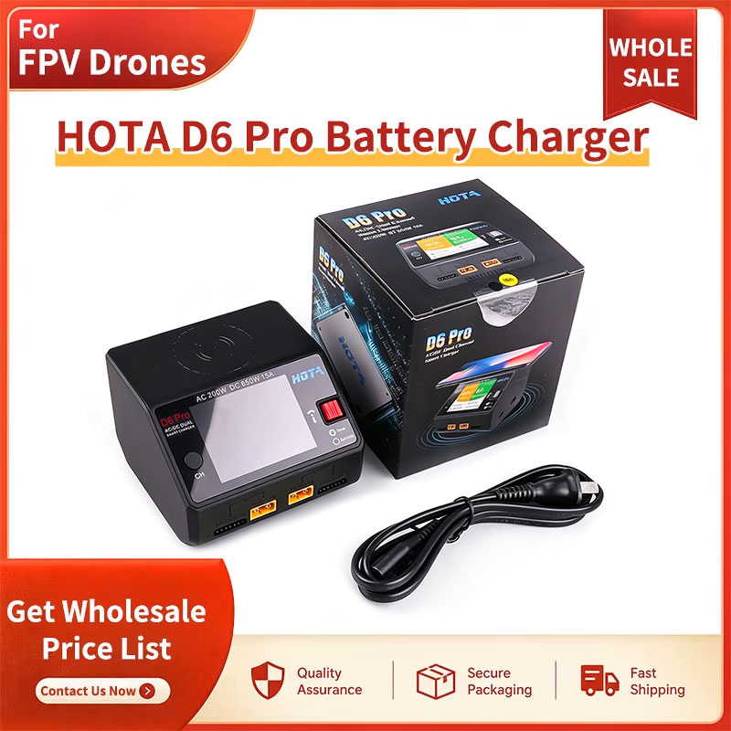 SNQP HOTA D6 Pro Battery Charg - Hota D6 Pro Dual Lipo Charger recension och pris
