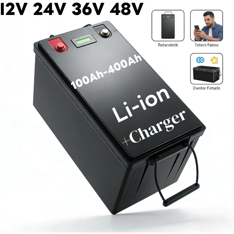 Bluetooth BMS Lithium Battery  - Lifepo4 12V 100Ah Bms Bluetooth recension och pris