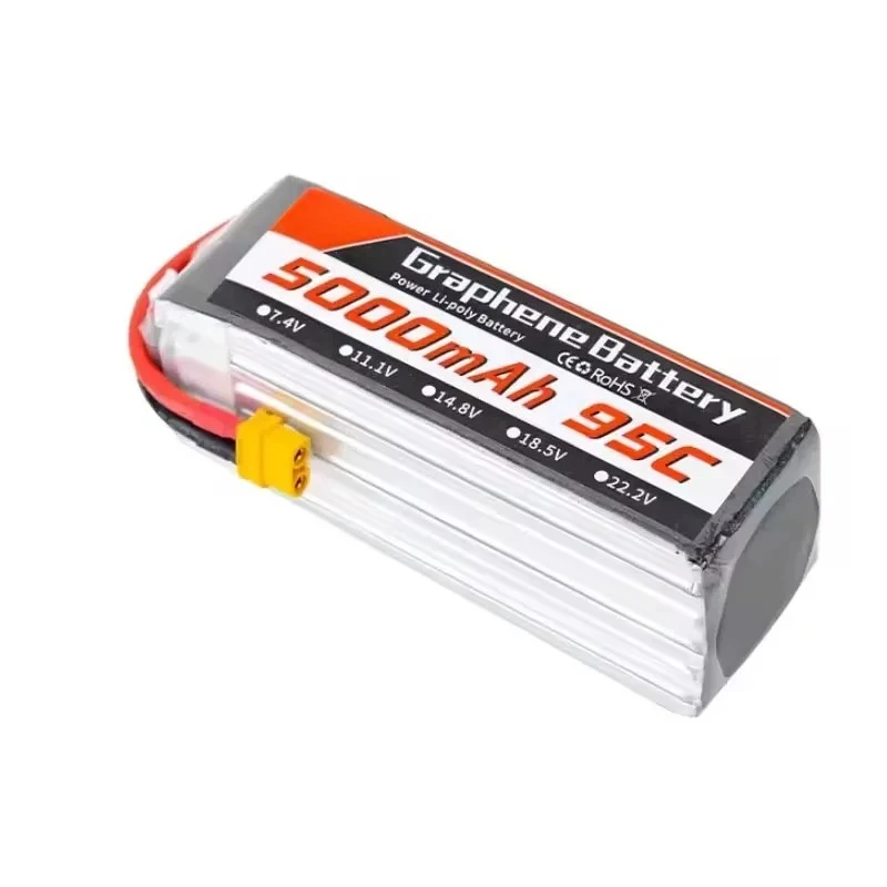 95C 22.2V 6S 5000mAh Lipo Batt - 6S Lipo Battery 22.2V 5000Mah recension och pris