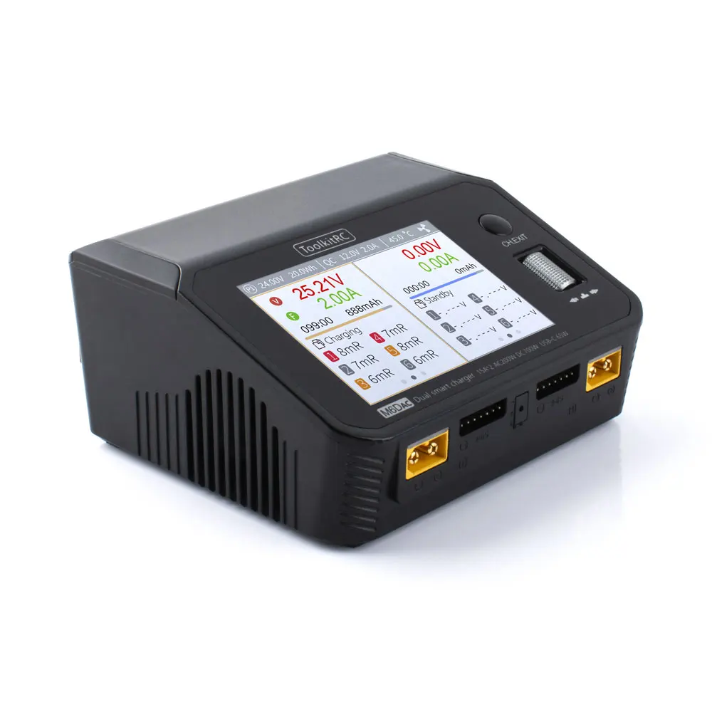 ToolkitRC M6DAC AC 200W DC 700 - Toolkitrc M6Dac Smart Charger recension och pris