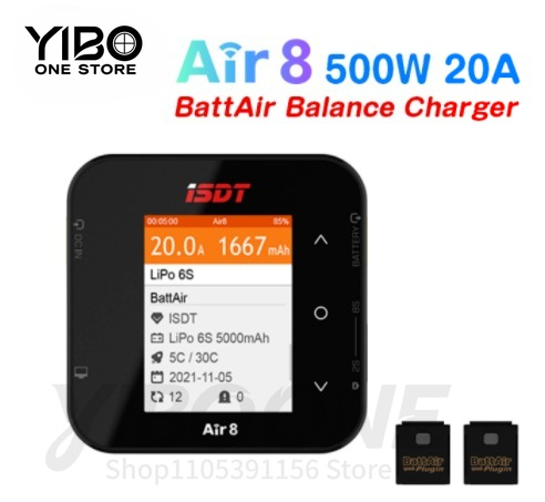 Air8 500W 20A 1-8S Lipo Balanc - Isdt Air8 8S Lipo Charger recension och pris